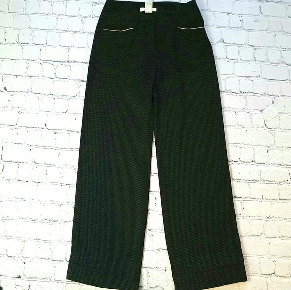 White House Black Market Polka Dot Slacks Sz 0 - Picture 5 of 8
